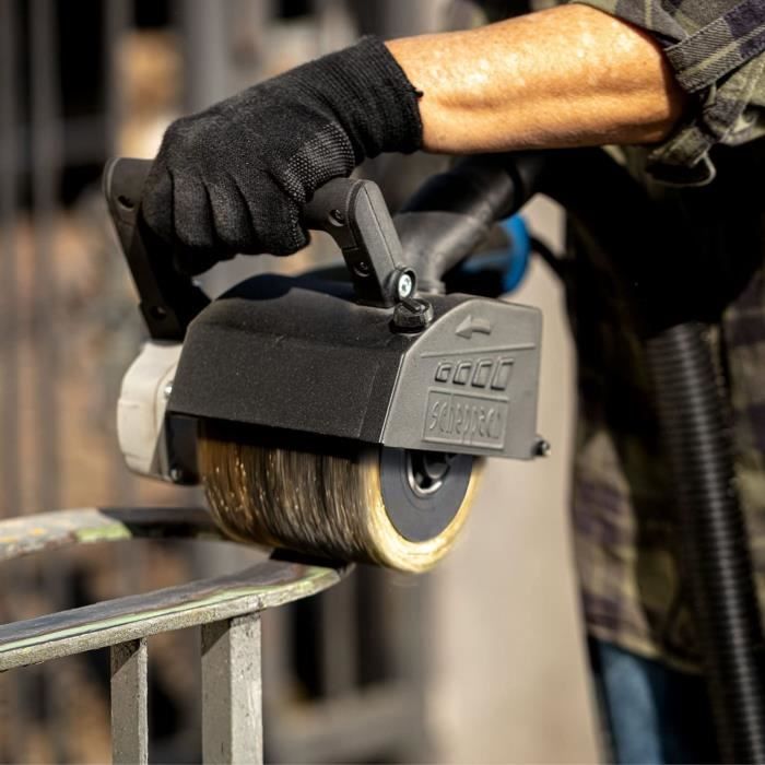 SCHEPPACH Brosse métallique pour rénovateur et surfaceuse MRS1300