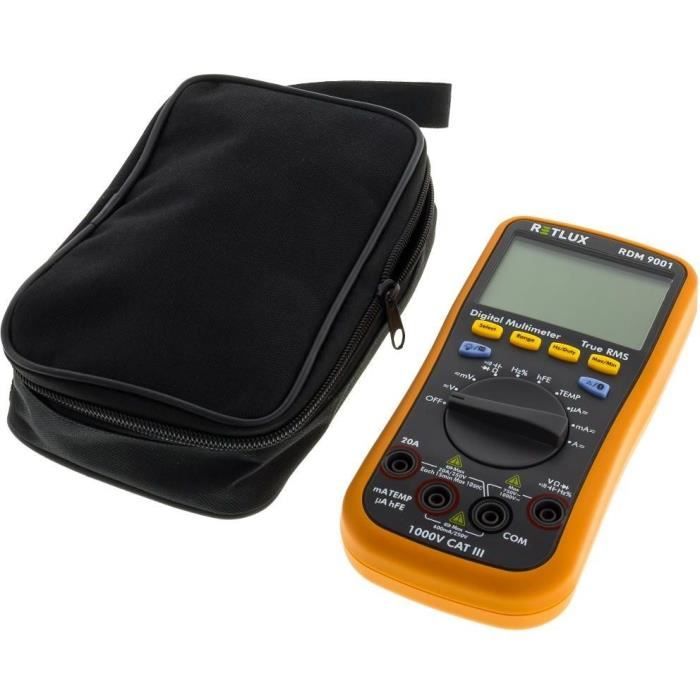 Multimetre numérique - RETLUX - RDM 8001
