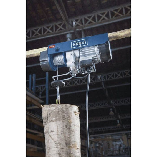 Palan électrique - SCHEPPACH - HRS400 - 400 kg - 780 W - Frein automatique