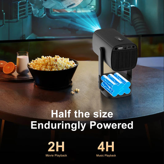 Projecteur Portable K2 | Android 11 | Batterie 5200mAh | 720P
